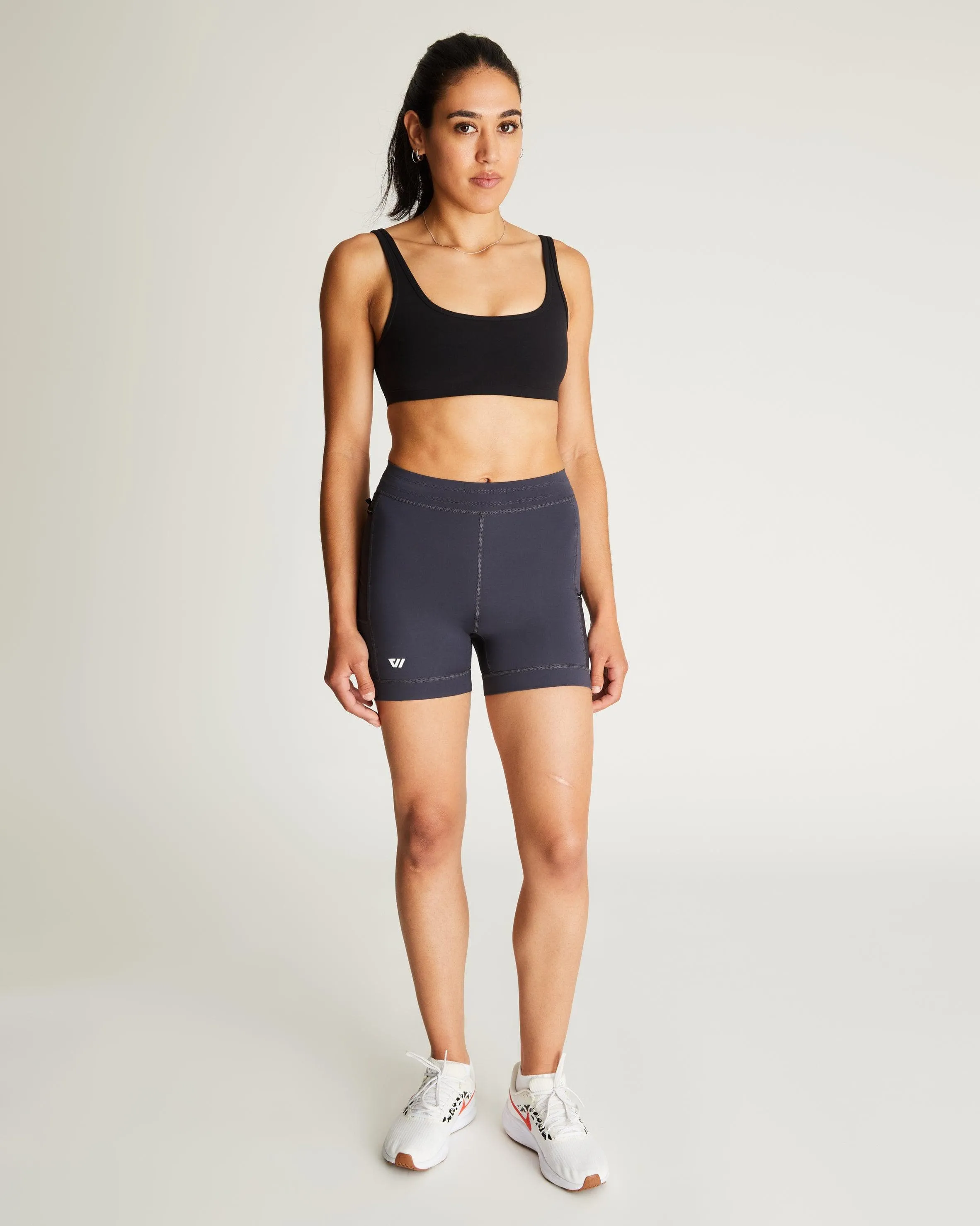 Women's Distance Half Tight in Hudson Grey