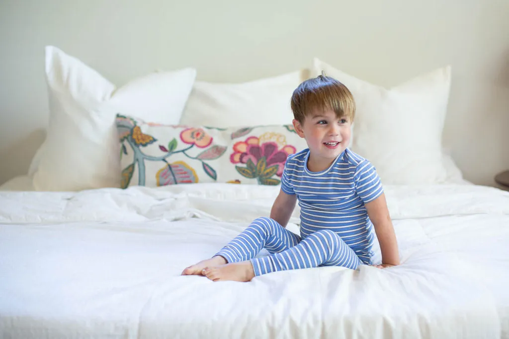 Zoe Stripe Kids Lounge Set