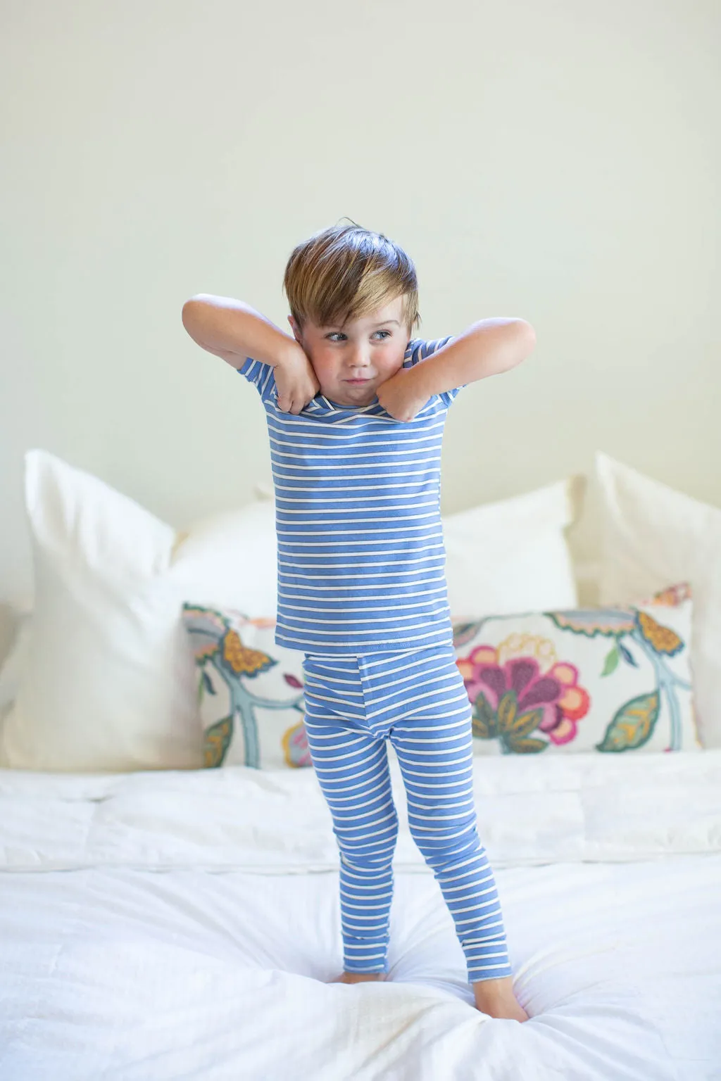 Zoe Stripe Kids Lounge Set